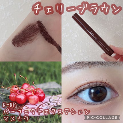 パーフェクトエクステンション マスカラ for カール/D-UP/マスカラを使ったクチコミ(1枚目)