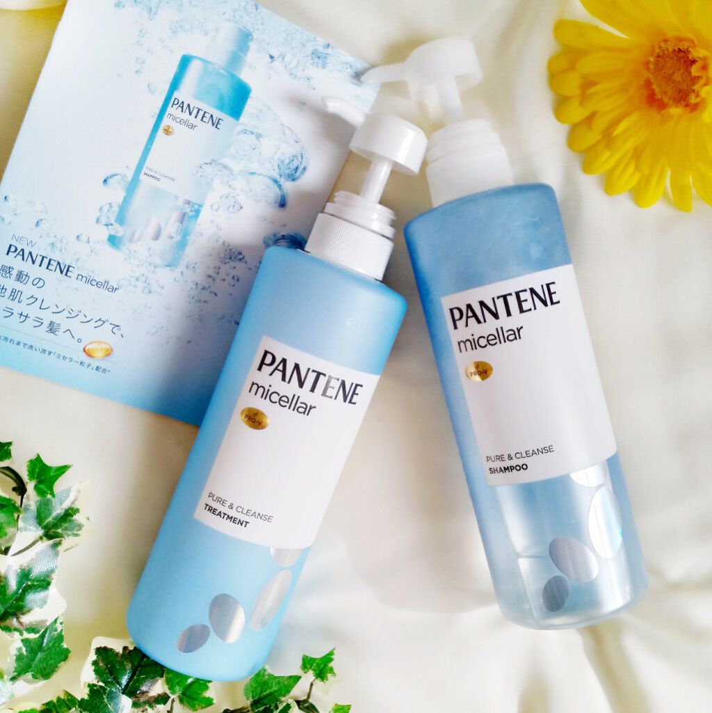 PRO-V ミセラー ピュア&クレンズ ノンシリコンシャンプー/トリートメント/パンテーン/市販シャンプーを使ったクチコミ(2枚目)