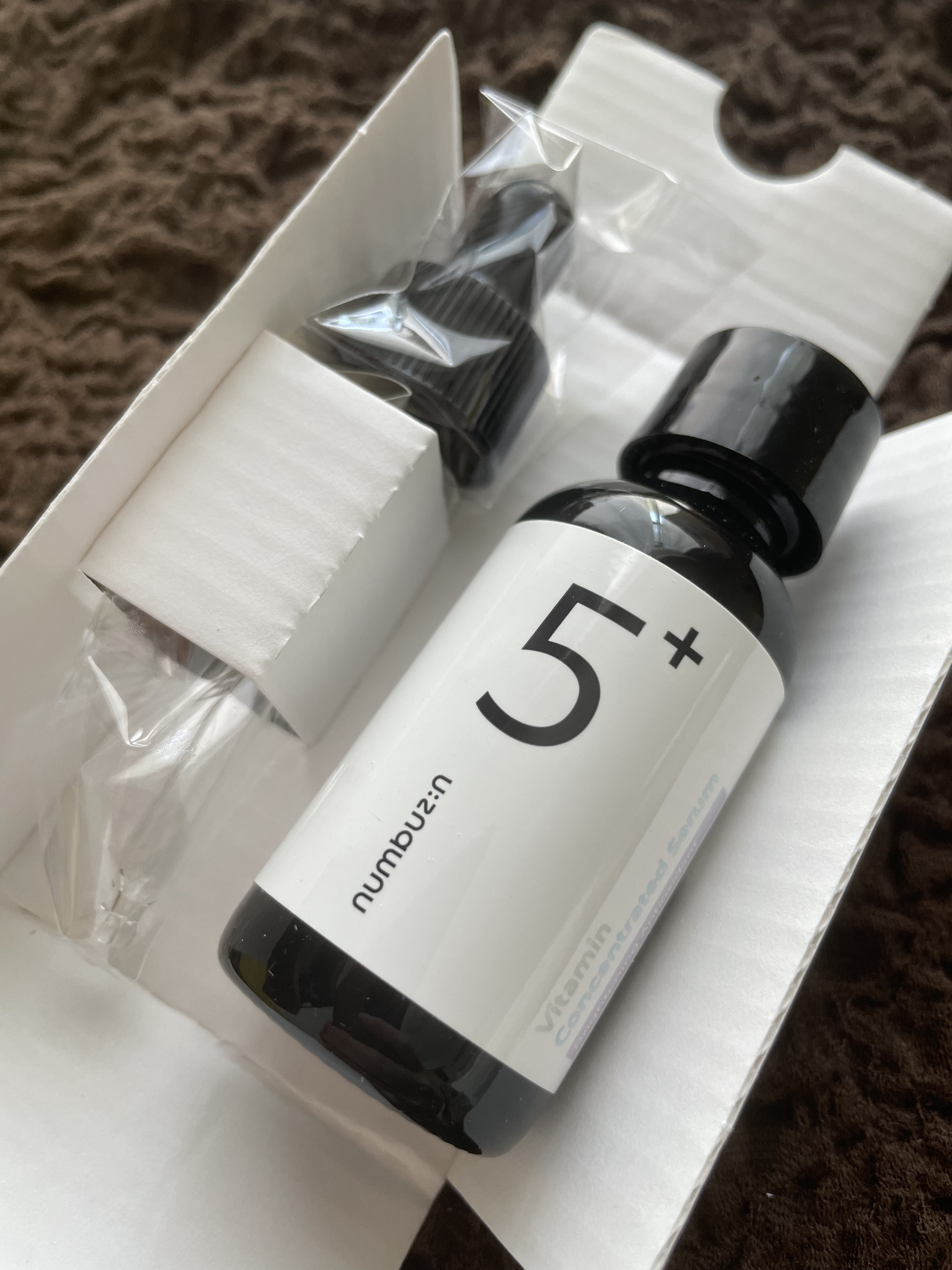 5番 白玉グルタチオンＣ美容液/numbuzin/美容液を使ったクチコミ（2枚目）