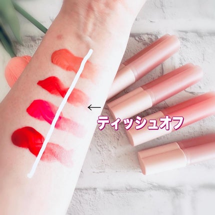 ハートクラッシュ ベアグレイズティント/HOLIKA HOLIKA/リップティントを使ったクチコミ(5枚目)