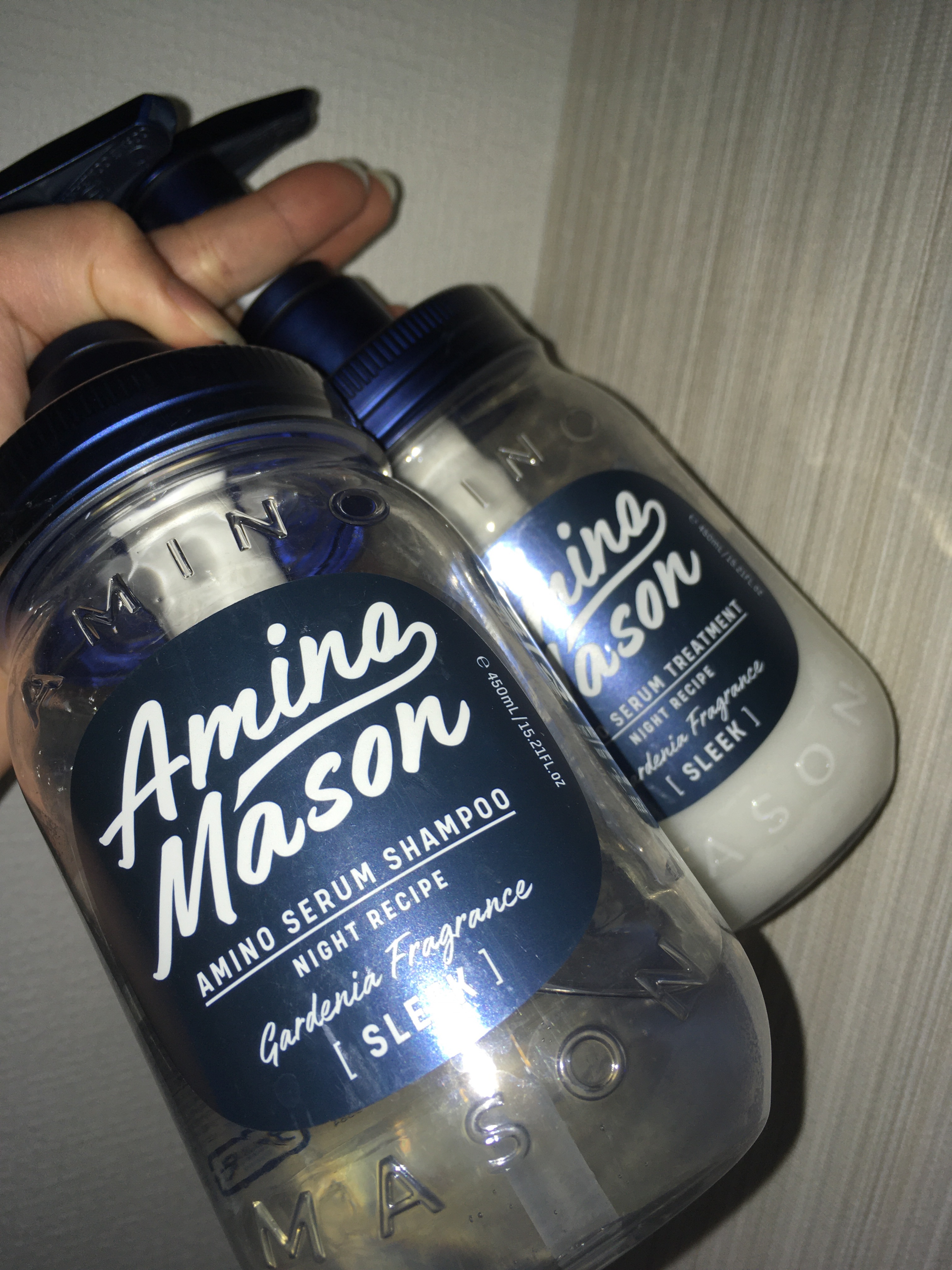 スリーク アミノセラム シャンプー／ヘアトリートメント/アミノメイソン/シャンプー・コンディショナーを使ったクチコミ（1枚目）