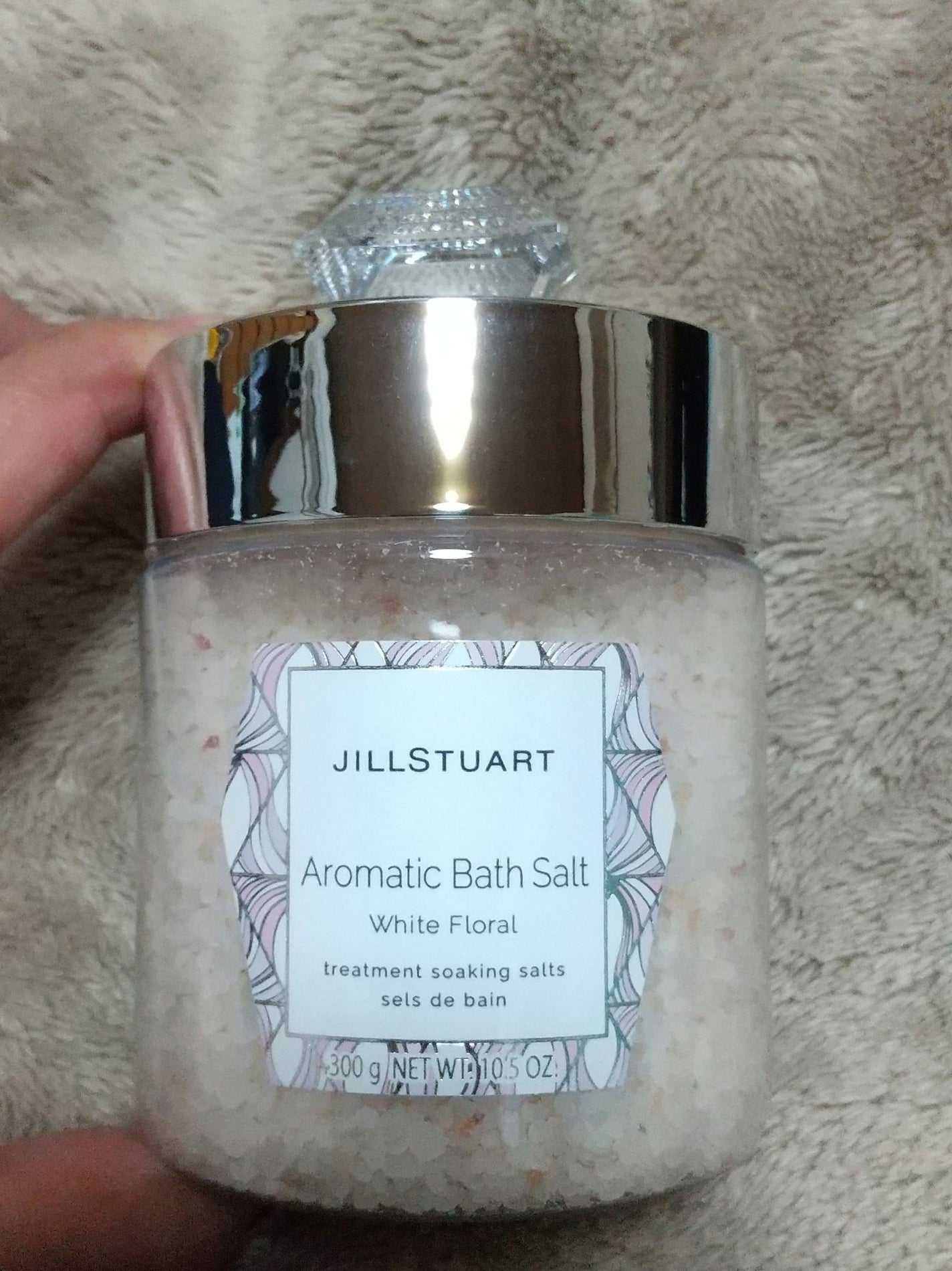 アロマティックバスソルト ホワイトフローラル/JILL STUART/無機塩系入浴剤を使ったクチコミ(1枚目)