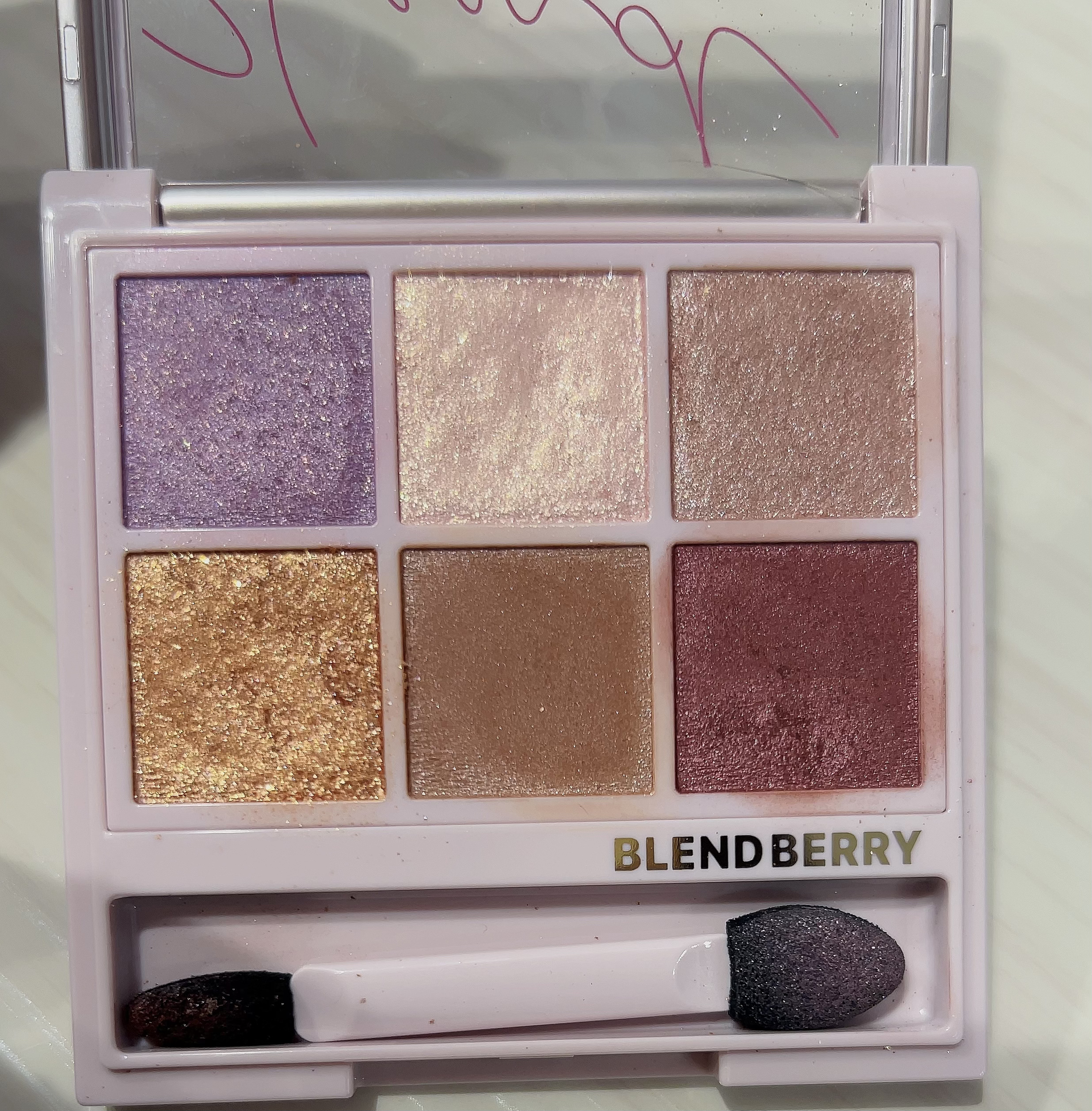オーラクリエイション/BLEND BERRY/アイシャドウパレットを使ったクチコミ（3枚目）