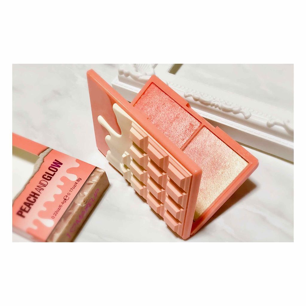 ミニチョコレート ハイライター/MAKEUP REVOLUTION/パウダーハイライトを使ったクチコミ(2枚目)