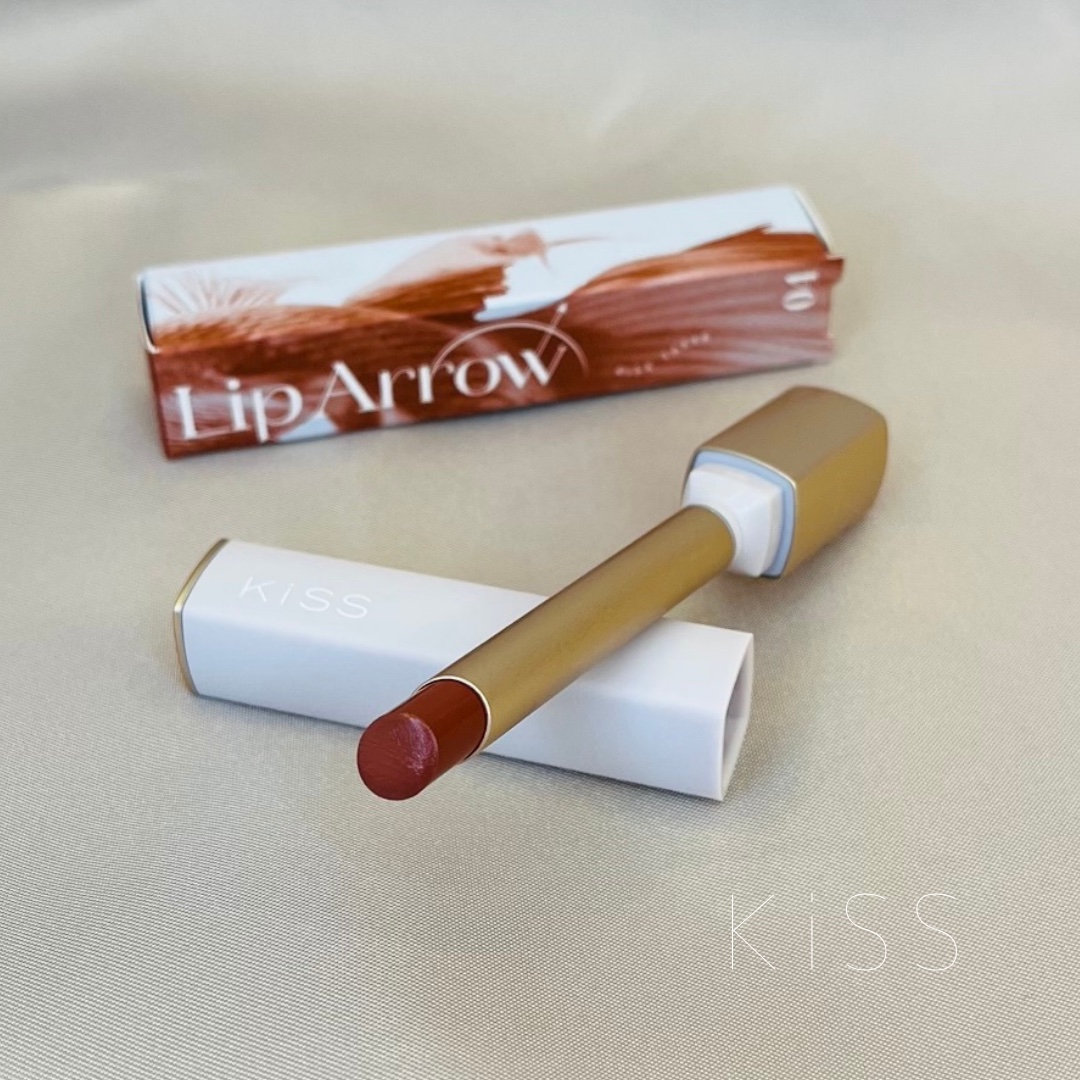 キス リップアロー 04 リスクテイカー/KiSS/口紅を使ったクチコミ（1枚目）