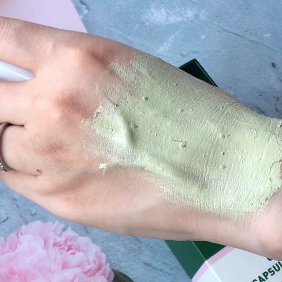 CICA カプセルマスク/VT/洗い流すパック・マスクを使ったクチコミ(4枚目)