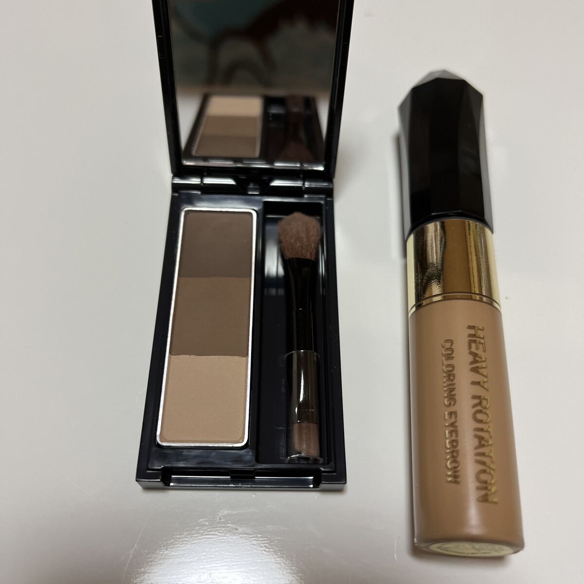 カラーリングアイブロウ/ヘビーローテーション/眉マスカラを使ったクチコミ（1枚目）