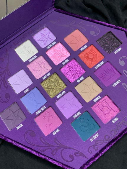 BLOOD LUST ARTISTRY PALETTE/Jeffree Star Cosmetics/アイシャドウパレットを使ったクチコミ(2枚目)