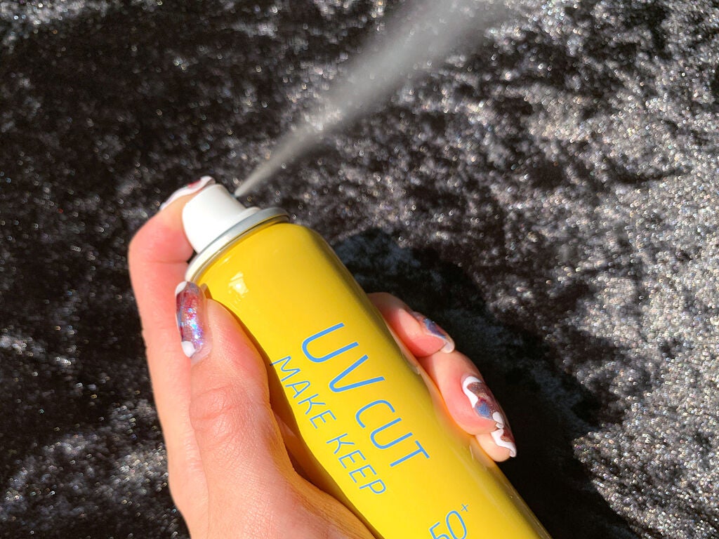 UVカット&メイクキープスプレー+ /shushupa!/日焼け止めミスト・スプレーを使ったクチコミ(4枚目)