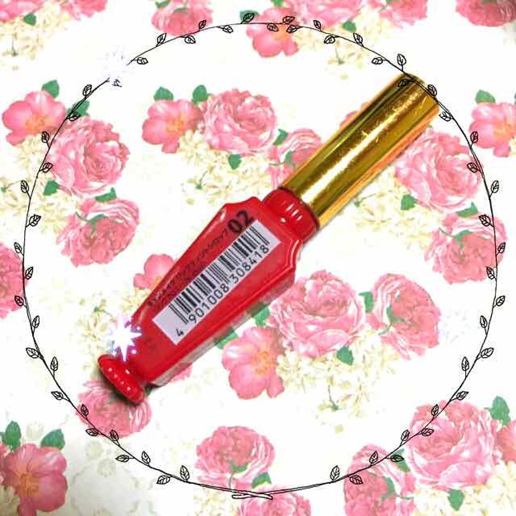 リップティントシロップ 02 ストロベリーシロップ/キャンメイク/リップティントを使ったクチコミ（1枚目）