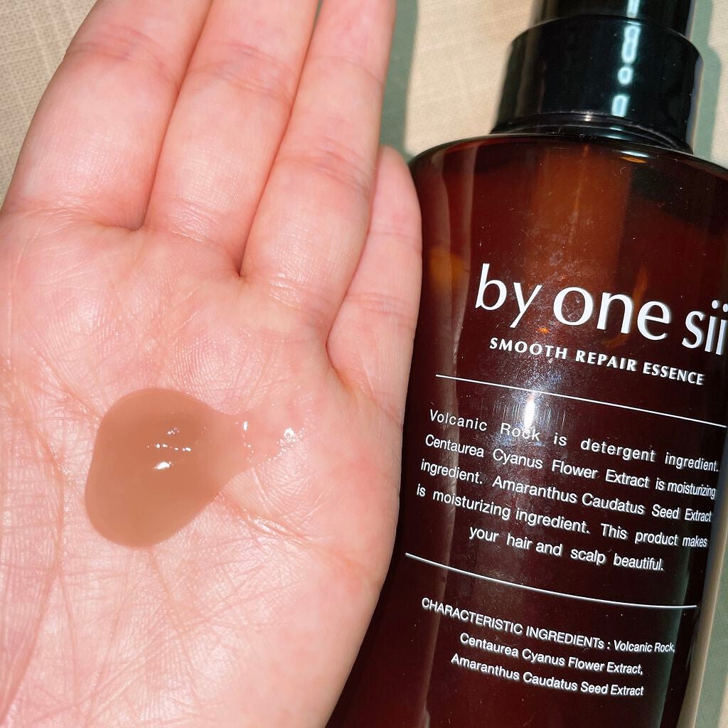 スムースリペアエッセンス/by one sii/サロンシャンプーを使ったクチコミ(2枚目)