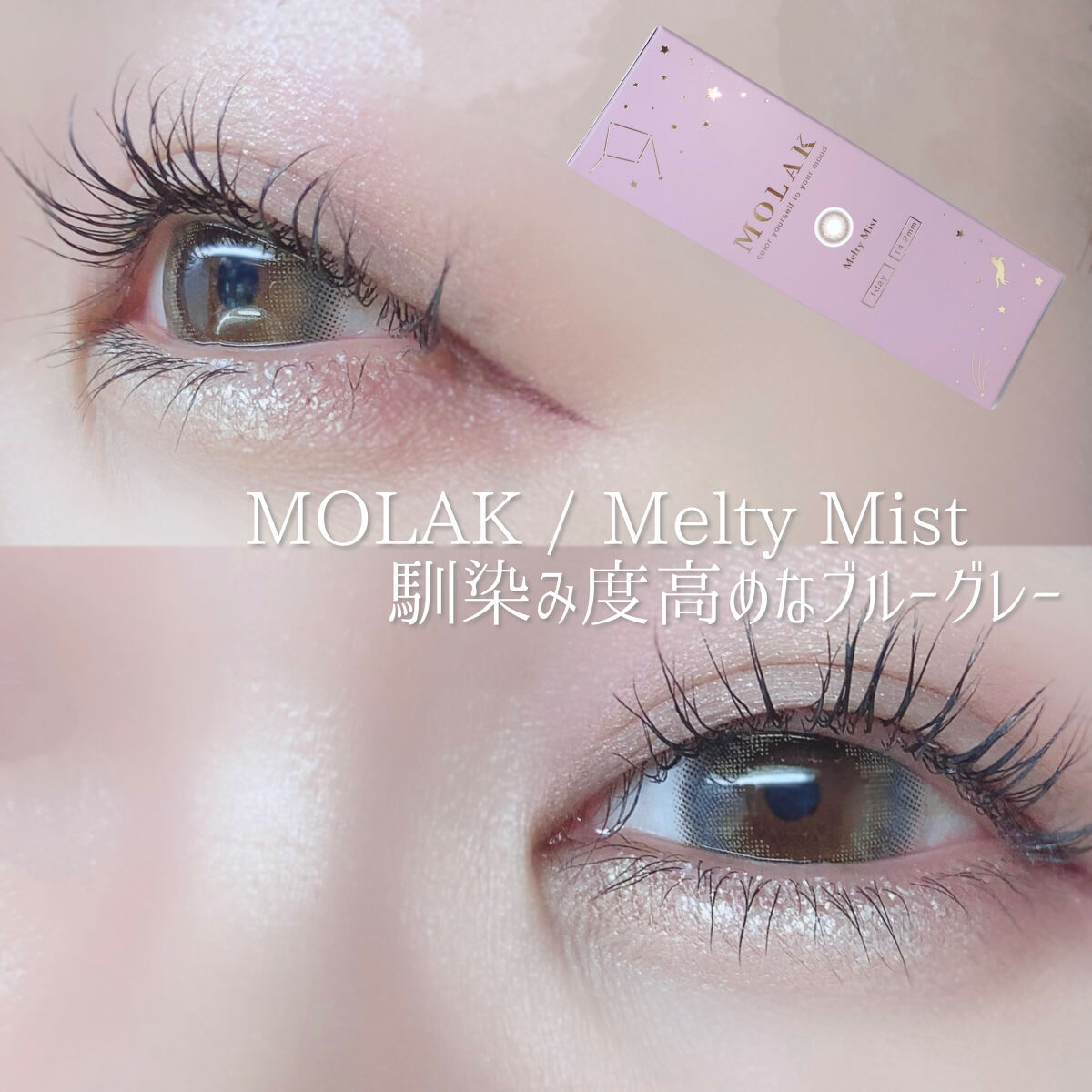 MOLAK 1day/MOLAK/ワンデー（１DAY）カラコンを使ったクチコミ（1枚目）
