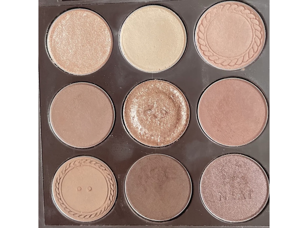 マイフェイブムードアイパレット 9カラー/HOLIKA HOLIKA/アイシャドウパレットを使ったクチコミ（2枚目）