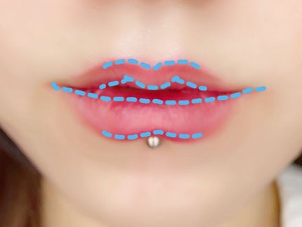 ディアダーリン ウォータージェルティント/ETUDE/リップティントを使ったクチコミ(6枚目)