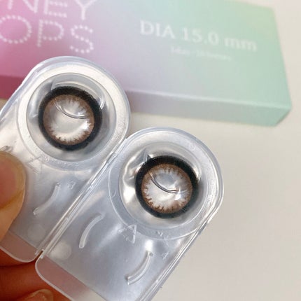 HONEY DROPS ハニードロップスのクチコミ「HONEY DROPS  #セピア
DIA 15.0mm
国内最大級承認カラコン👁✨
着.....」(2枚目)