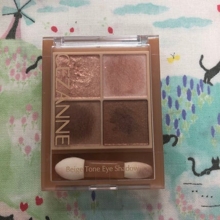 ベージュトーンアイシャドウ/CEZANNE/アイシャドウパレットを使ったクチコミ(1枚目)