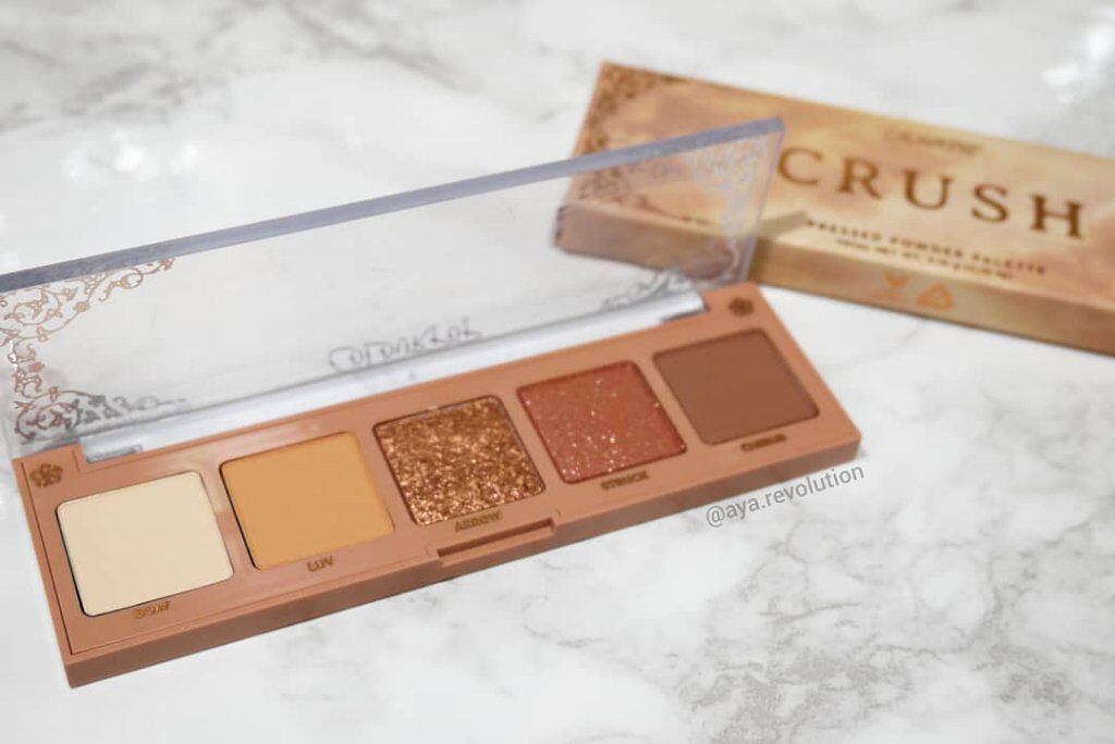 CRUSHシャドウパレット/ColourPop/アイシャドウパレットを使ったクチコミ（1枚目）