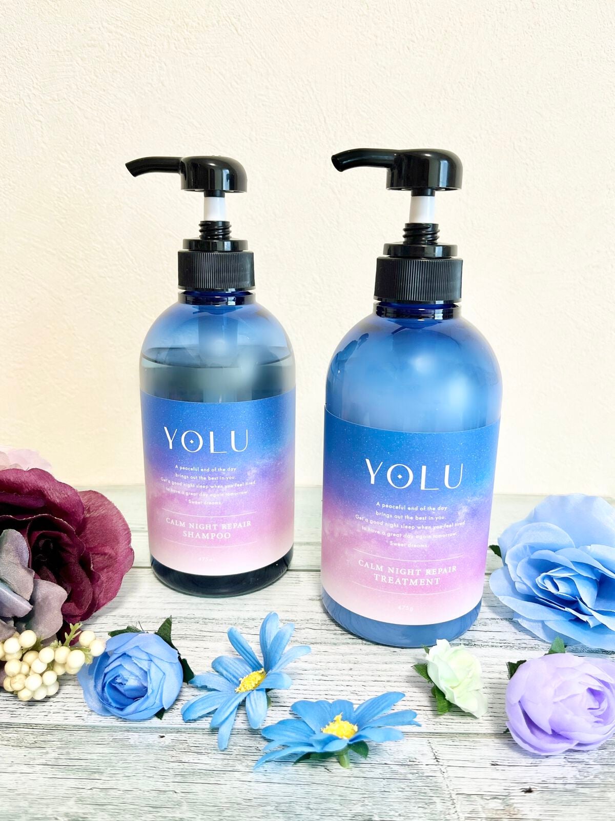 カームナイトリペアシャンプー/トリートメント/YOLU/市販シャンプーを使ったクチコミ(2枚目)