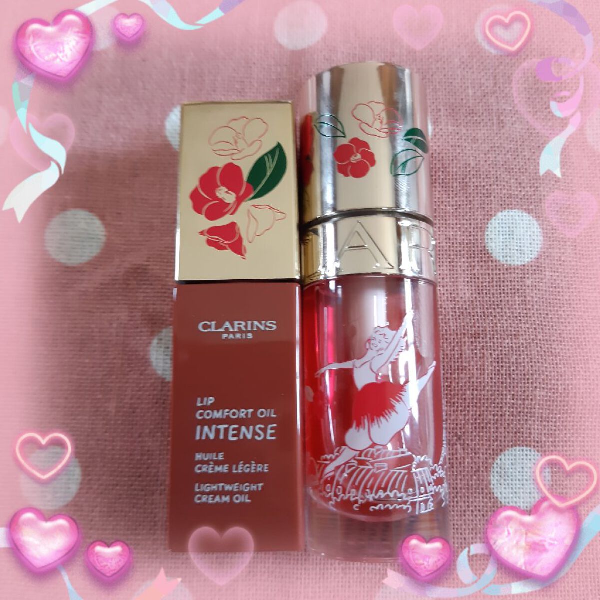 コンフォート リップオイル インテンス/CLARINS/リップグロスを使ったクチコミ（1枚目）