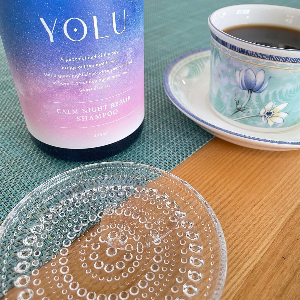 カームナイトリペアシャンプー/トリートメント/YOLU/市販シャンプーを使ったクチコミ(4枚目)