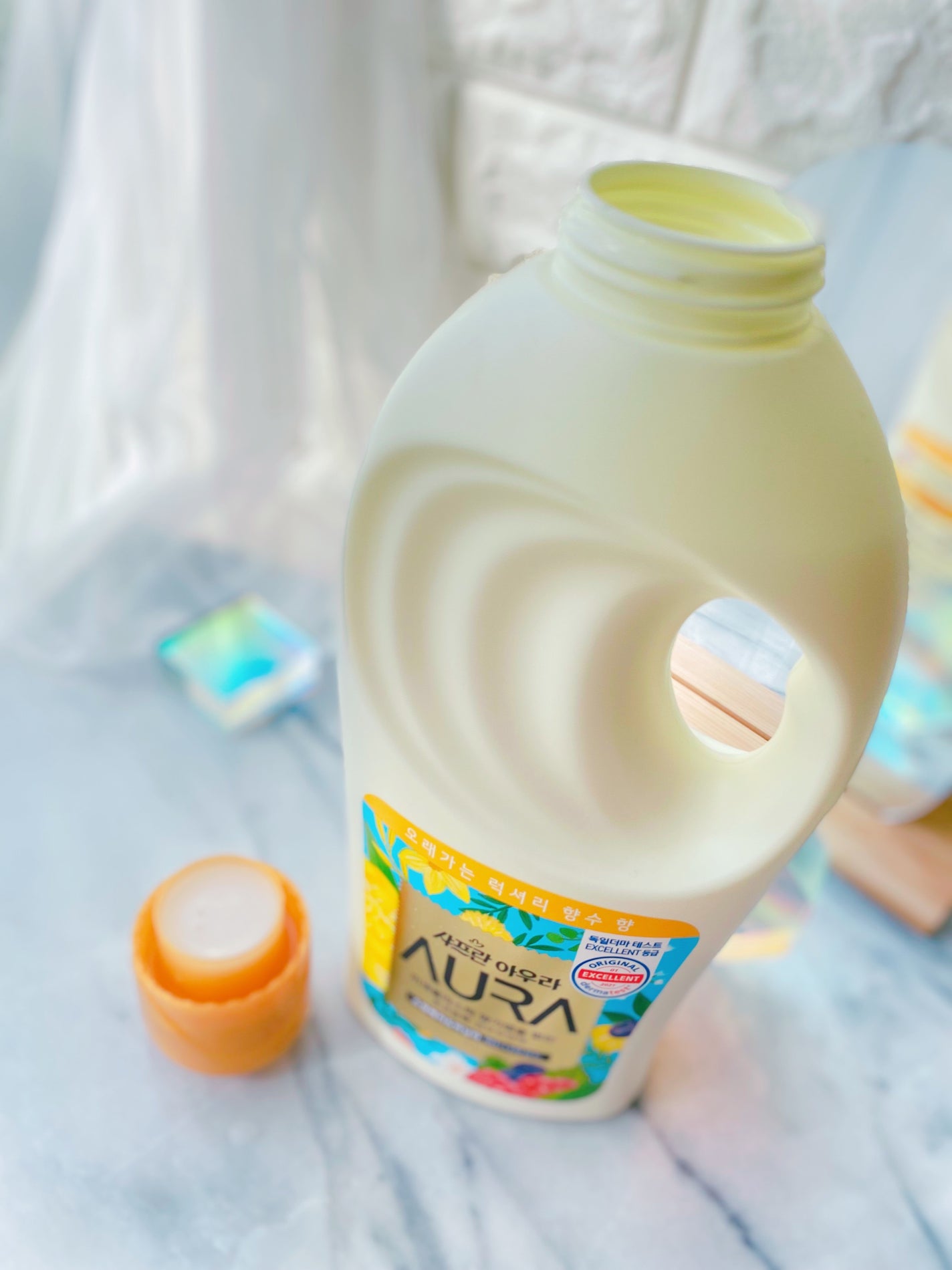 香りサフロン/Aura/柔軟剤を使ったクチコミ(4枚目)