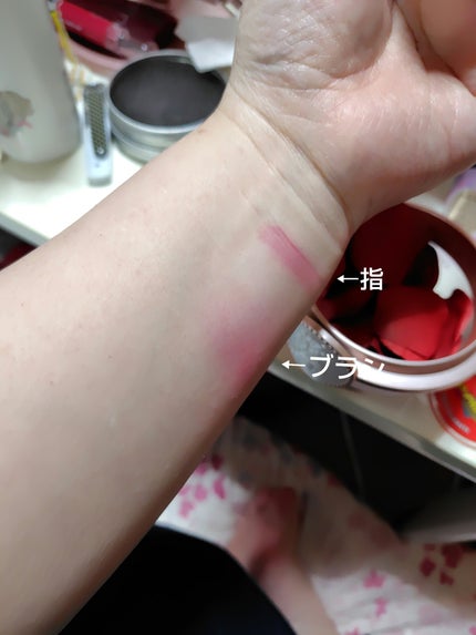 フェイス カラー ローズ ラデュレ/レ・メルヴェイユーズ ラデュレ/パウダーチークを使ったクチコミ(2枚目)