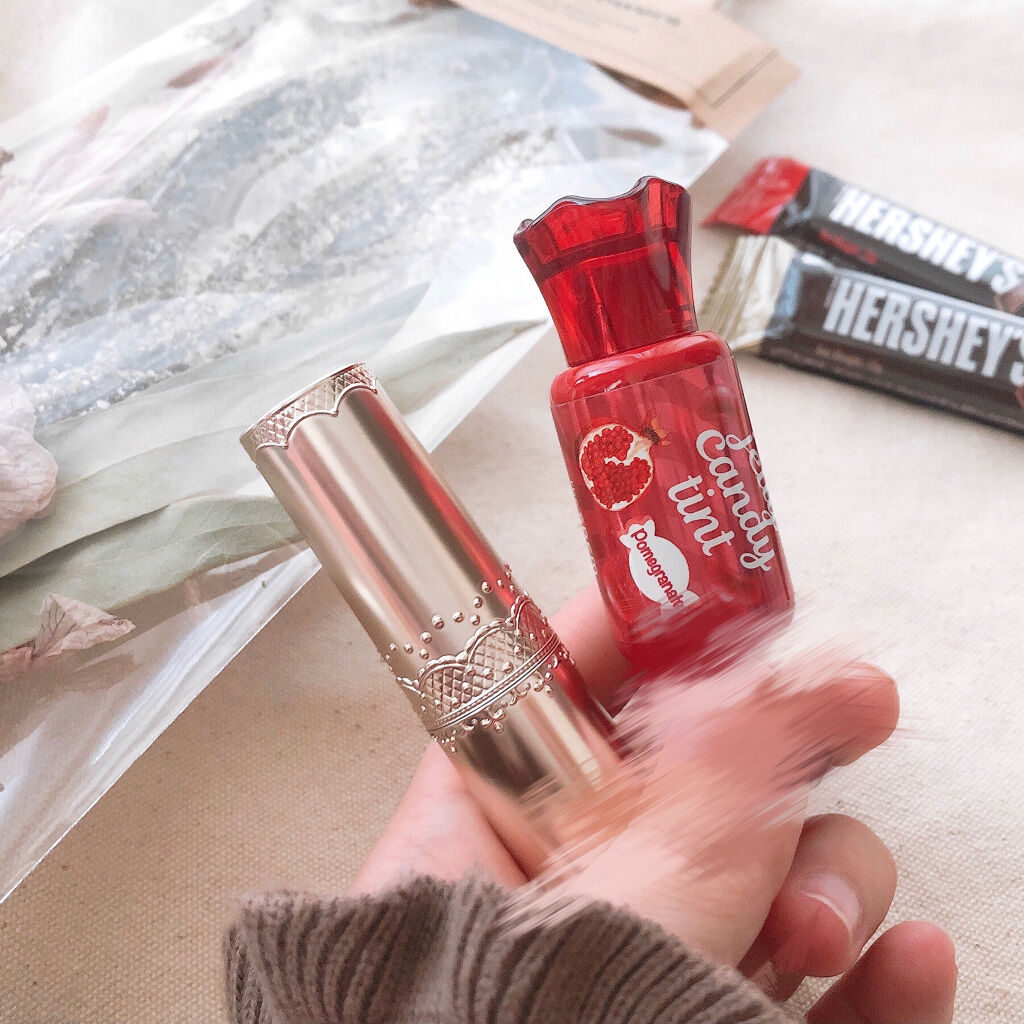 ジェリー キャンディー ティント/the SAEM/リップティントを使ったクチコミ（2枚目）