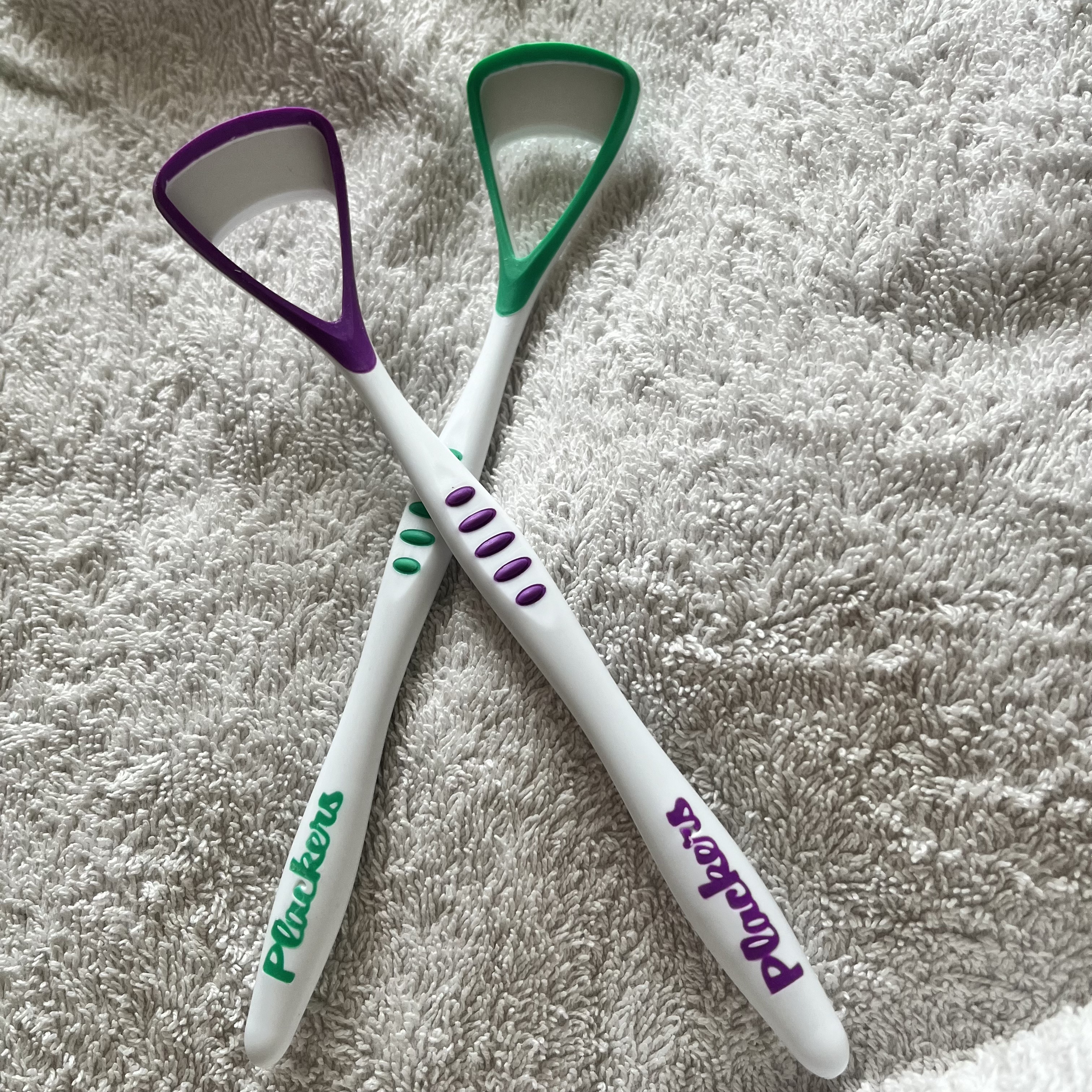 マイクロ舌クリーナー/Plackers®/その他オーラルケアを使ったクチコミ（2枚目）