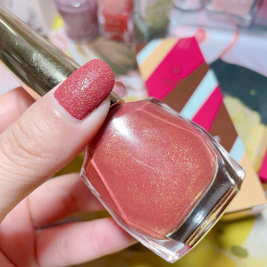 ネイルケア カラー 105/Elégance/オールインワンネイルを使ったクチコミ（2枚目）