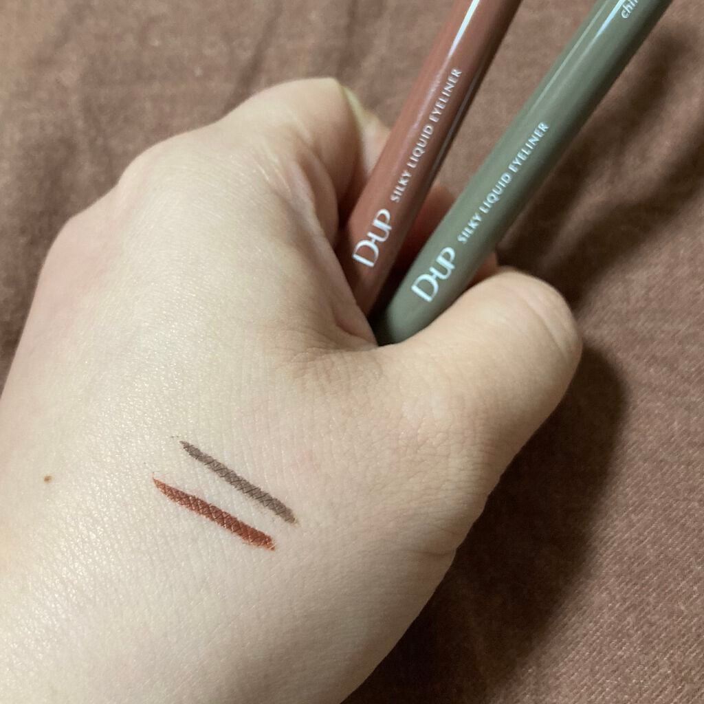 シルキーリキッドアイライナーWP/D-UP/リキッドアイライナーを使ったクチコミ(2枚目)