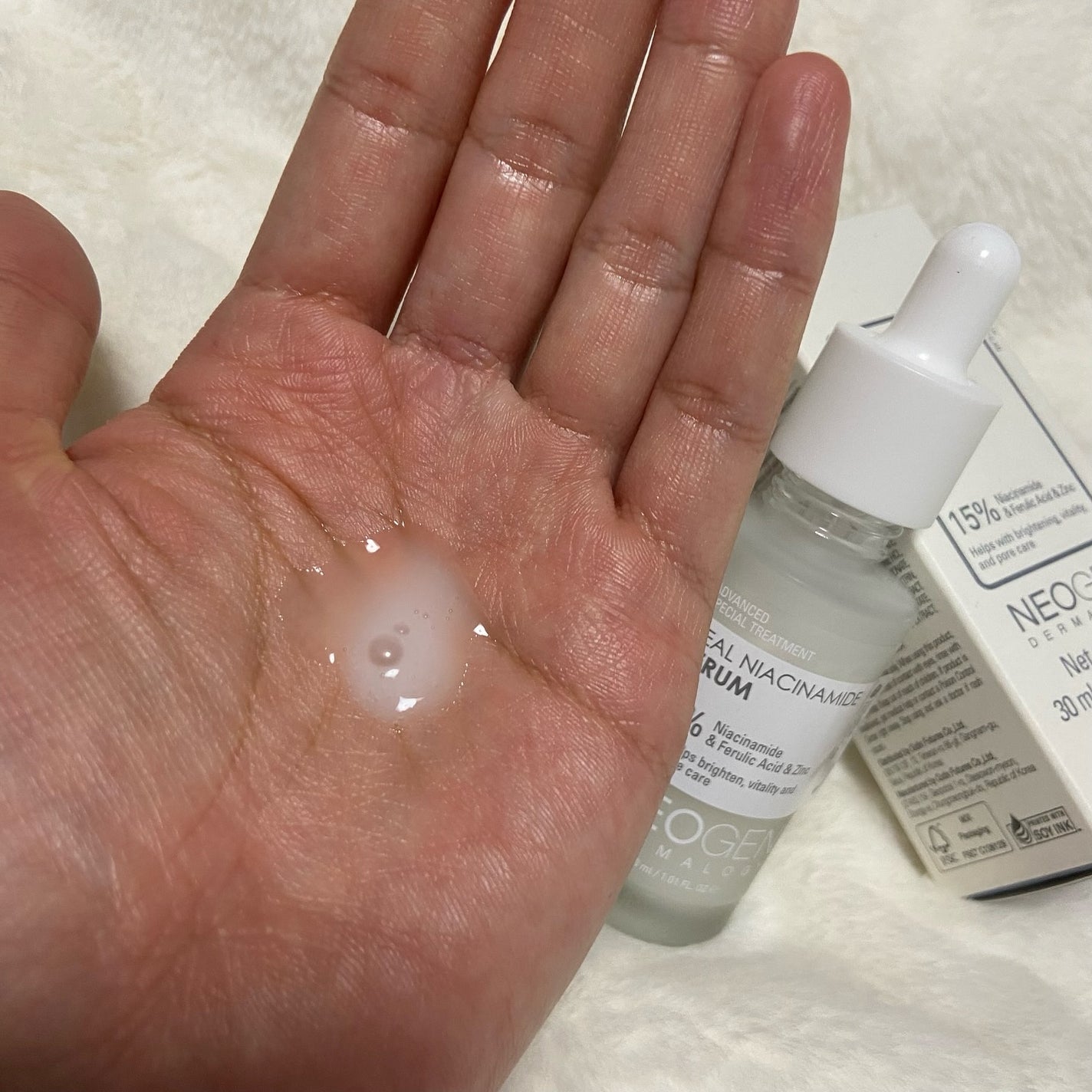 リアルナイアシンアミドセラム/NEOGEN/美容液を使ったクチコミ(4枚目)