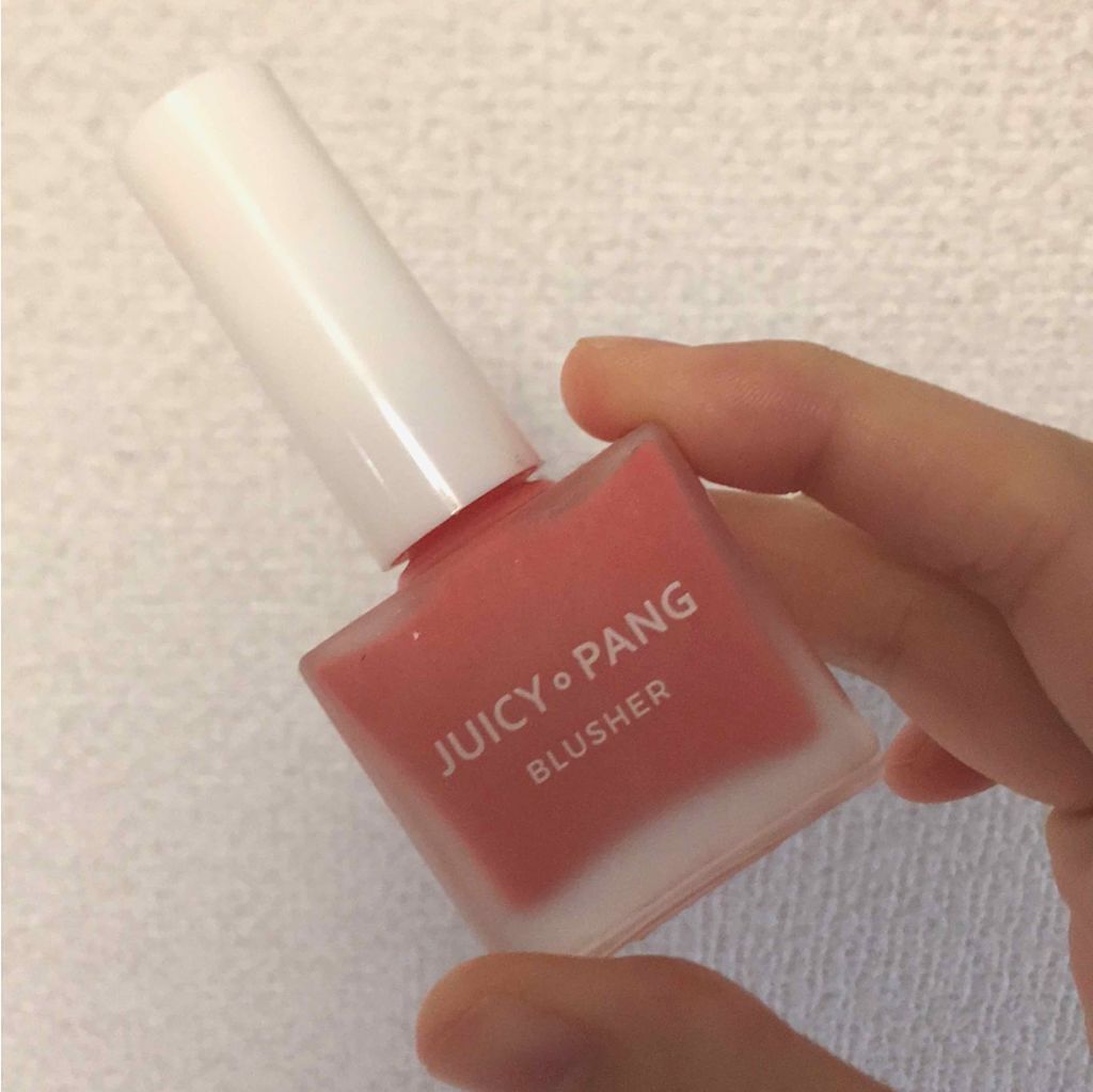 ジューシー パン ウォーター ブラッシャー/A’pieu/リキッドチークを使ったクチコミ（1枚目）