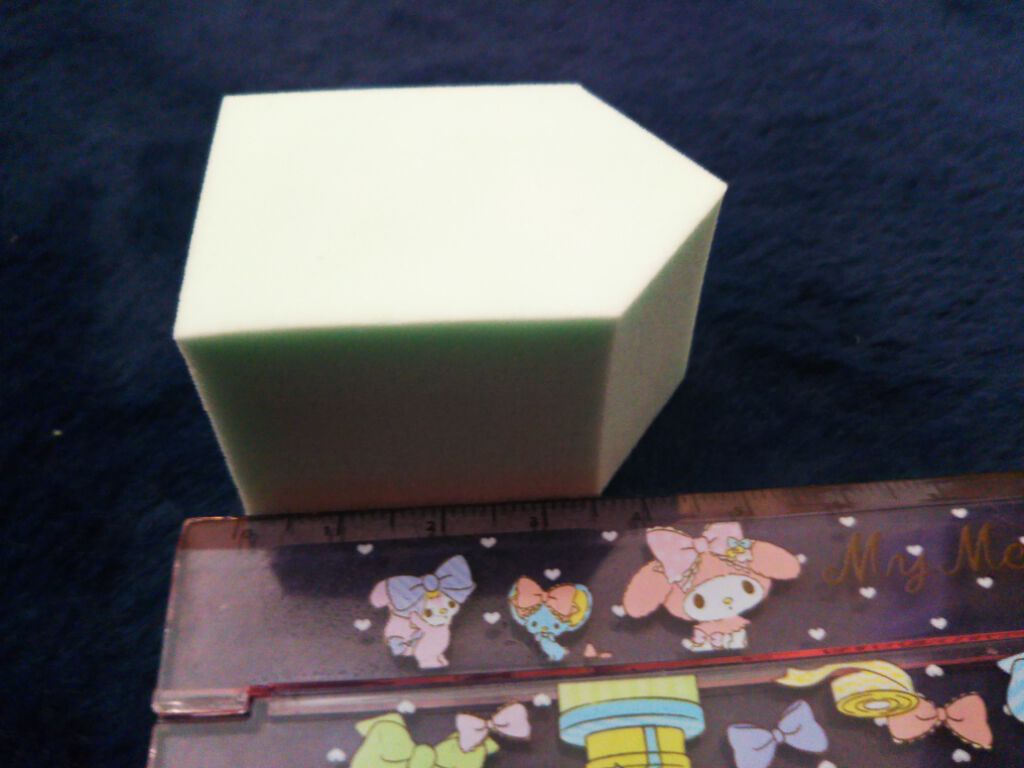 メイクアップスポンジ バリューパック ハウス型 14個/DAISO/パフ・スポンジを使ったクチコミ(2枚目)