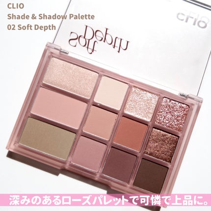 シェード アンド シャドウ パレット/CLIO/アイシャドウパレットを使ったクチコミ(4枚目)