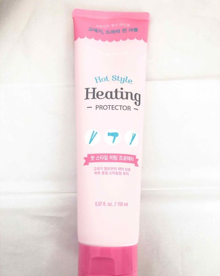 ETUDE ホットスタイル ヒーティングプロテクターのクチコミ「안녕하세요〜♡  모모입니다!
こんにちは〜♡モモです!
今回はオススメのヘアケアグッズに.....」(2枚目)