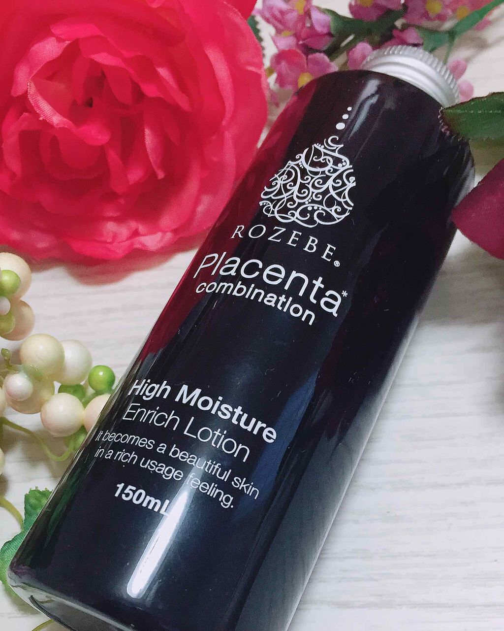ロゼベ プラセンタ エンリッチ ローション ハイモイスチュア (しっとり)/ROZEBE/化粧水を使ったクチコミ(1枚目)