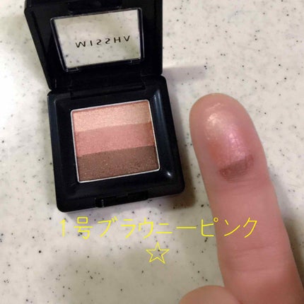 トリプルシャドウ/MISSHA/アイシャドウパレットを使ったクチコミ(2枚目)