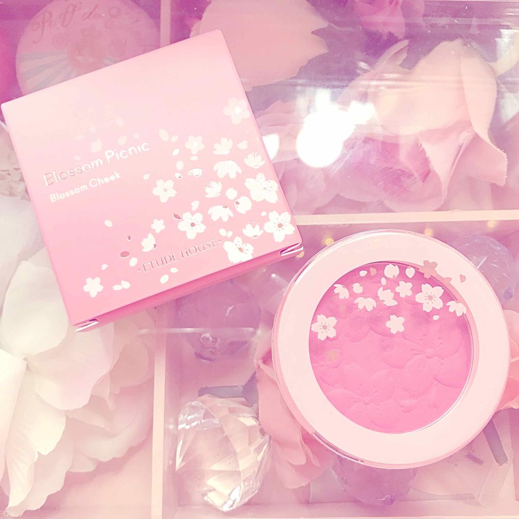 ピクニック ブロッサムチーク/ETUDE/パウダーチークを使ったクチコミ（1枚目）