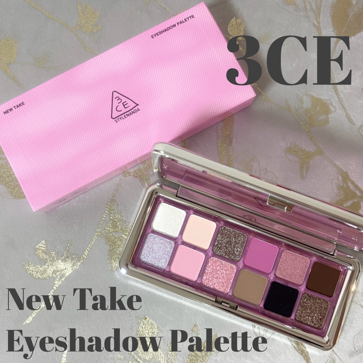3CE ニューテイク アイシャドウパレット/3CE/アイシャドウパレットを使ったクチコミ(1枚目)