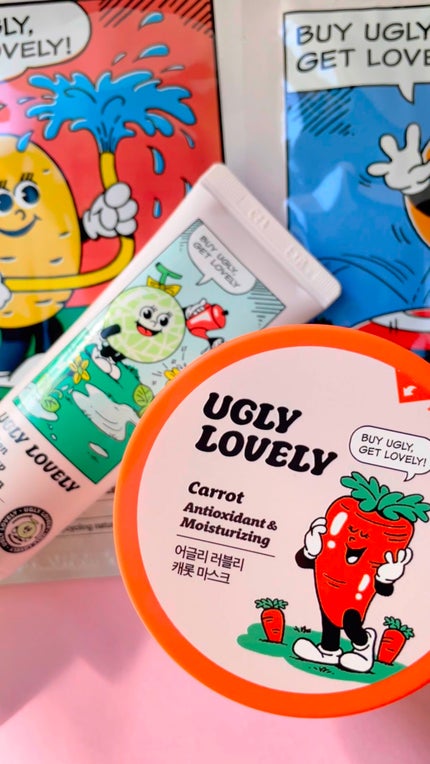 ウォッシュオフマスク キャロット/UGLY LOVELY/洗い流すパック・マスクを使ったクチコミ(9枚目)