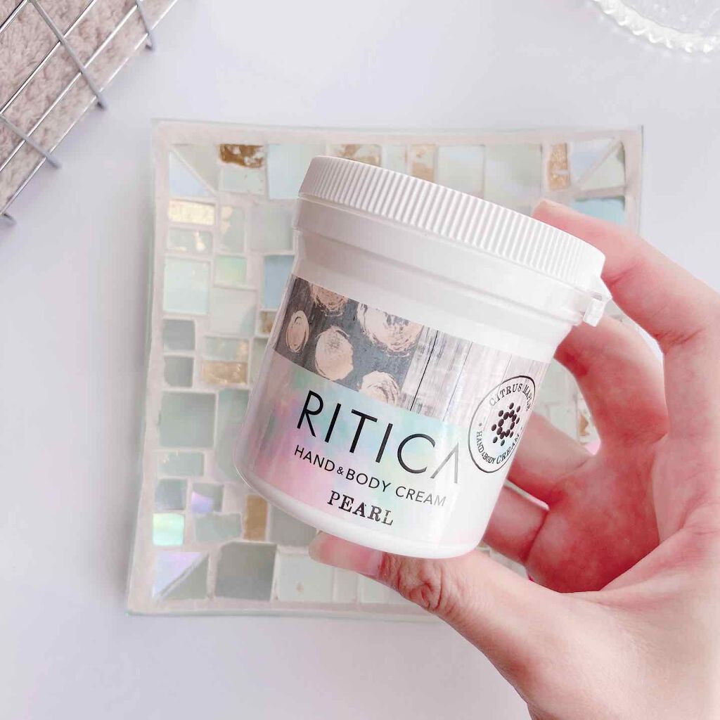 RITICA ハンド&ボディクリーム パール/ロゼット/ボディクリームを使ったクチコミ(5枚目)