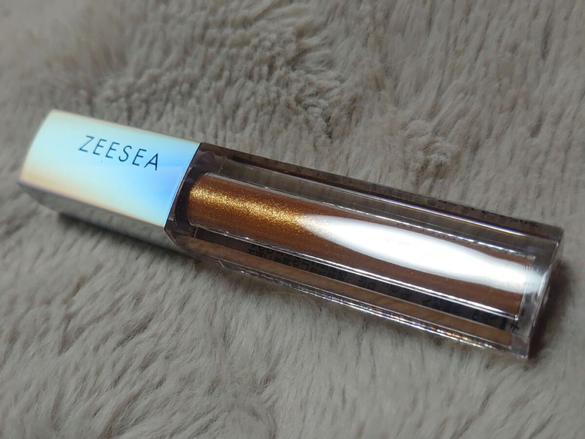 ダイヤモンドシリーズ 星空リキッドアイシャドウ 04夕焼けの道/ZEESEA/リキッドアイシャドウを使ったクチコミ（1枚目）