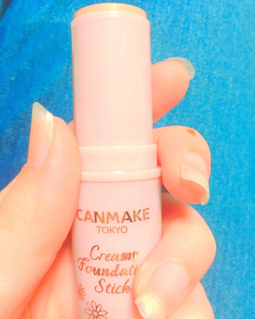 クリーミーファンデーションスティック/キャンメイク/その他ファンデーションを使ったクチコミ(2枚目)