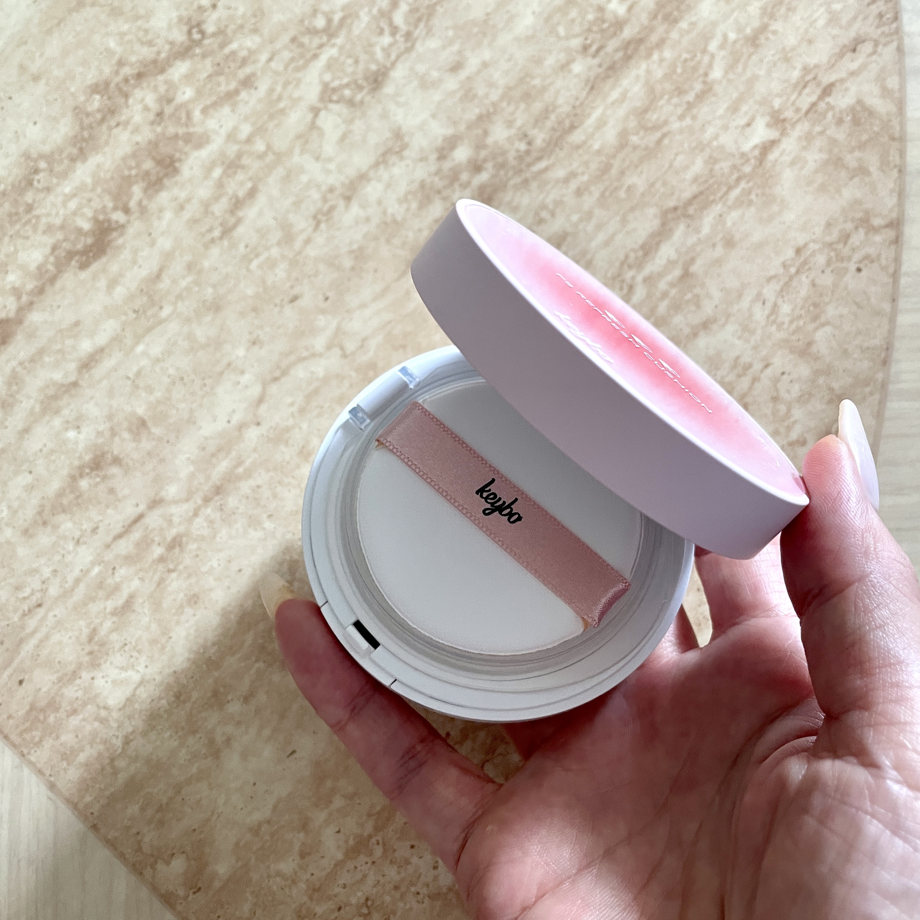 F5 リフレッシュクッション/keybo/クッションファンデーションを使ったクチコミ（2枚目）