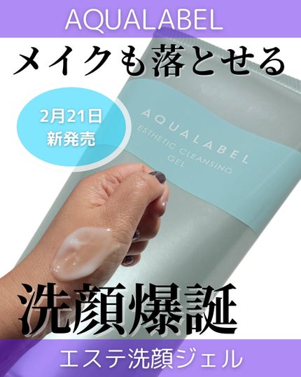 エステ洗顔ジェル/アクアレーベル/その他洗顔料を使ったクチコミ(1枚目)