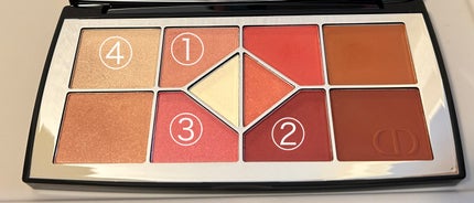 ディオールショウ ディス クルール/Dior/アイシャドウパレットを使ったクチコミ(2枚目)