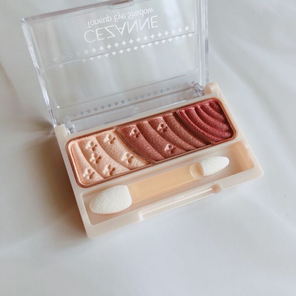 トーンアップアイシャドウ/CEZANNE/アイシャドウパレットを使ったクチコミ(1枚目)