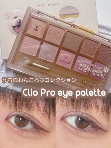 【うちのわんころエディション🐶CLIO プロ アイ パレット 】



こんにちは、meruですଘ(੭ˊ꒳​ˋ)੭✧



今回ご紹介するのはこちら！！


🐕CLIO プロ アイ パレット  うちのわ