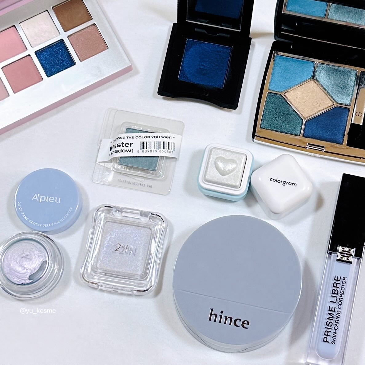 ポップ パウダージェル アイシャドウ 17 Zaa-Zaa Navy/SHISEIDO/単色アイシャドウを使ったクチコミ（1枚目）