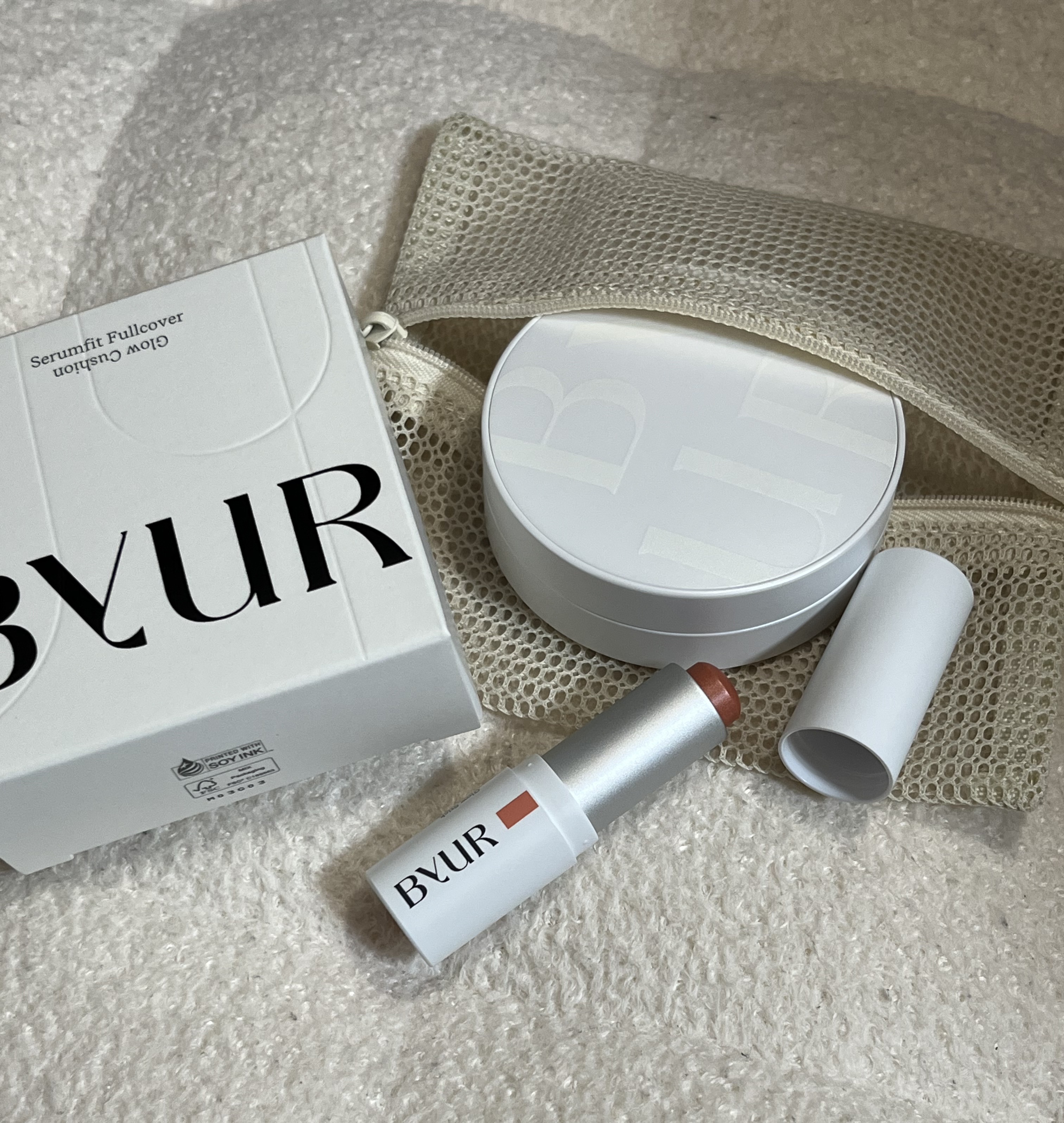 セラムフィット フルカバー グロークッション/ByUR/クッションファンデーションを使ったクチコミ（1枚目）